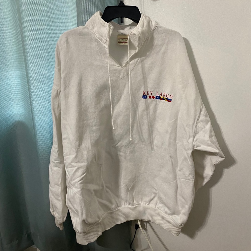 Never worn vintage Key Largo sweatshirt Sz XL